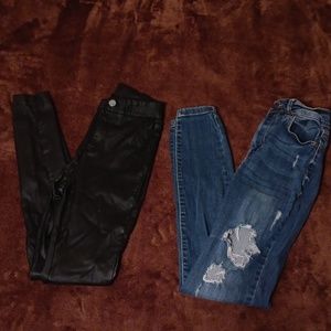 Bundle of Two Skinny Jeans